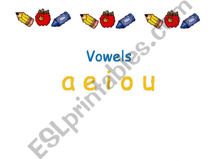 short vowels powerpoint