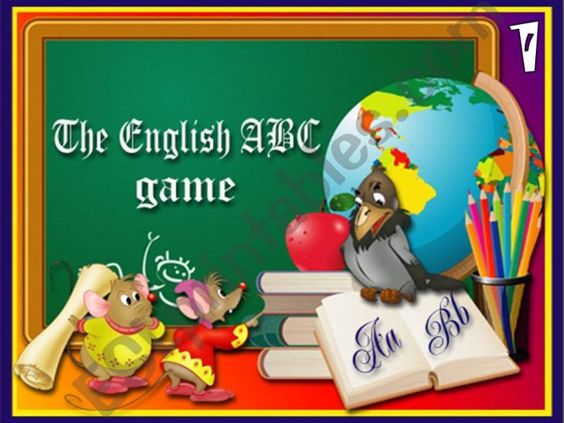 The English ABC (game) PART 1 (3)