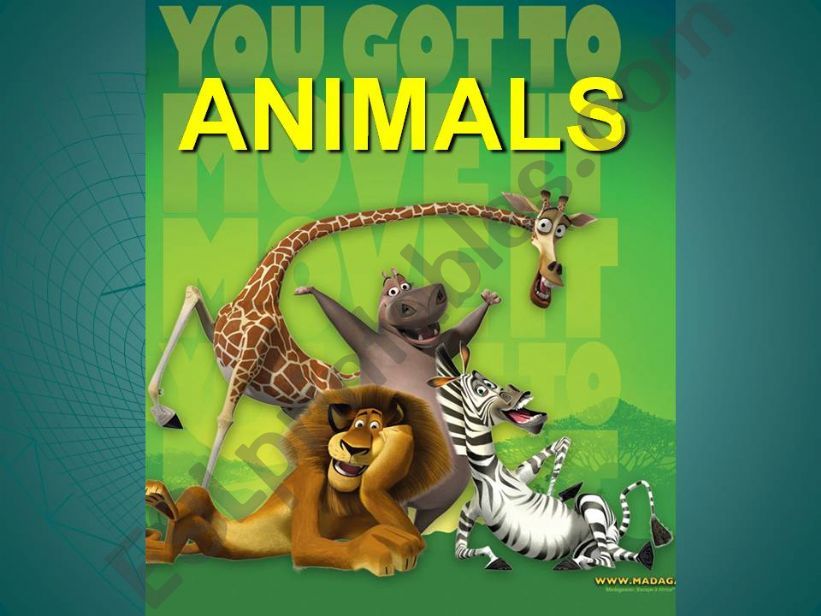 MADAGASCARS ANIMALS powerpoint