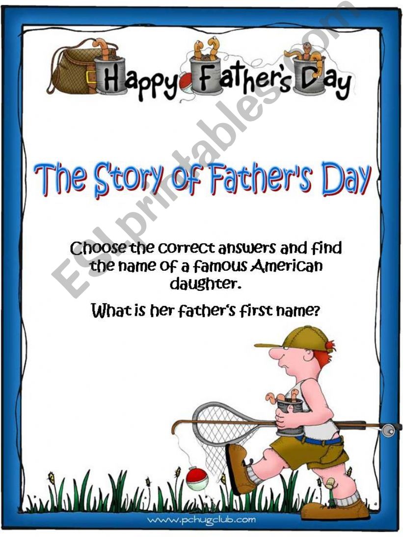 The Story  of Fathers Day powerpoint