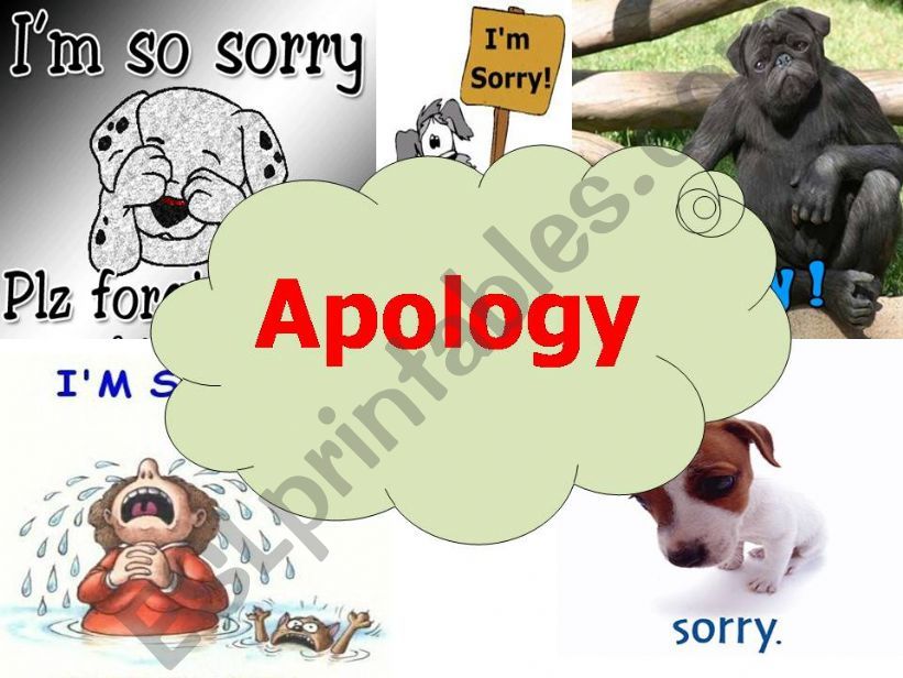 Apology powerpoint