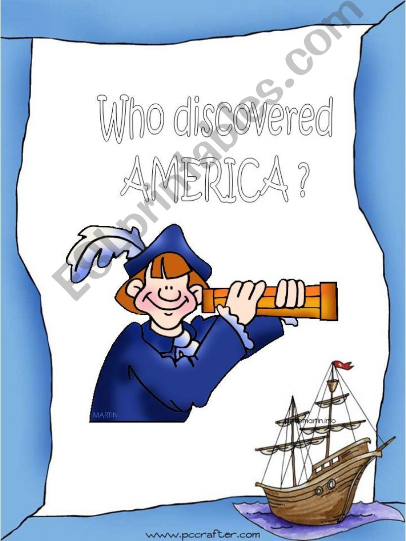 Who discovered America? powerpoint