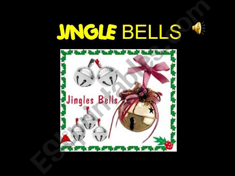 Jingle bells Karaoke - chorus powerpoint