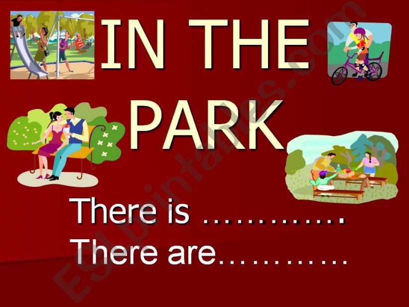Part 6: In The Park SHORT FORM QUESTIONS