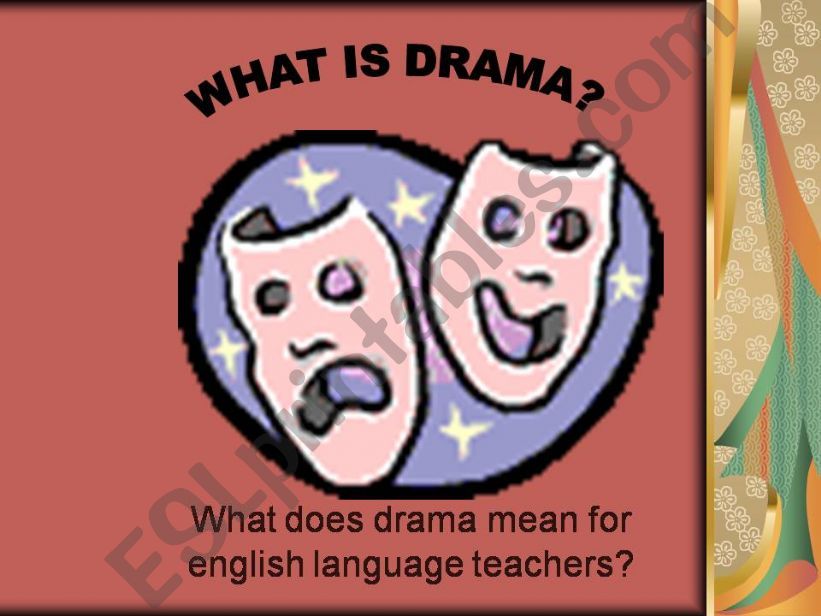 use of drama in teaching english