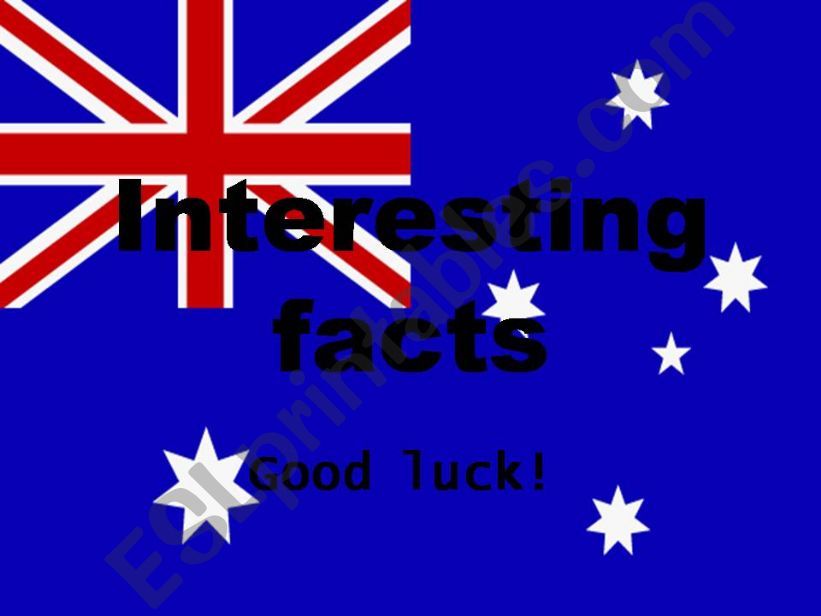 interesting facts about Australia