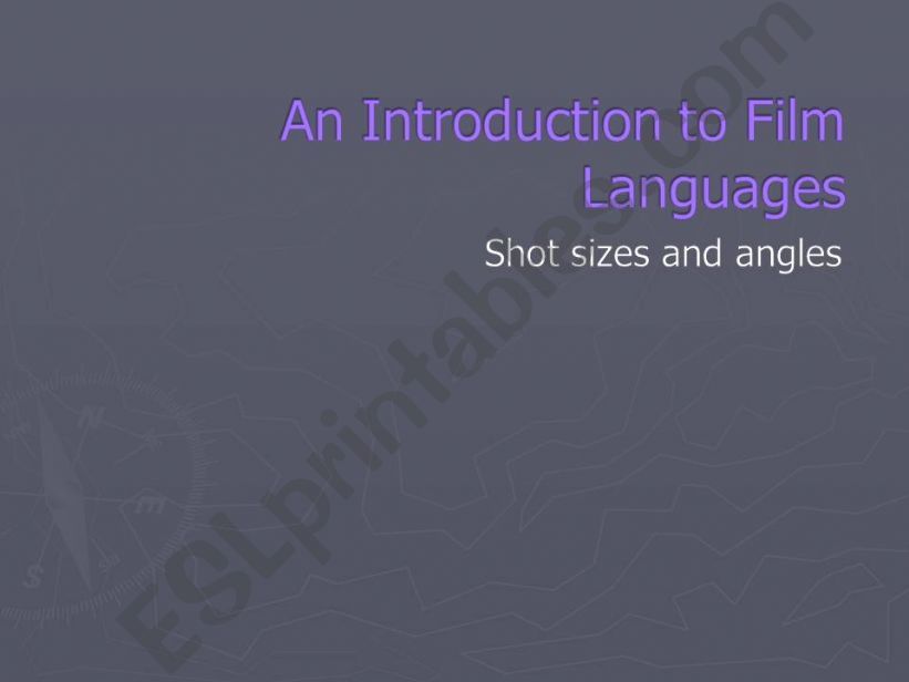 Film language powerpoint
