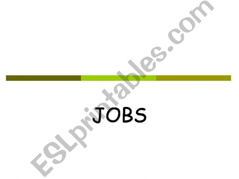 JOBS powerpoint