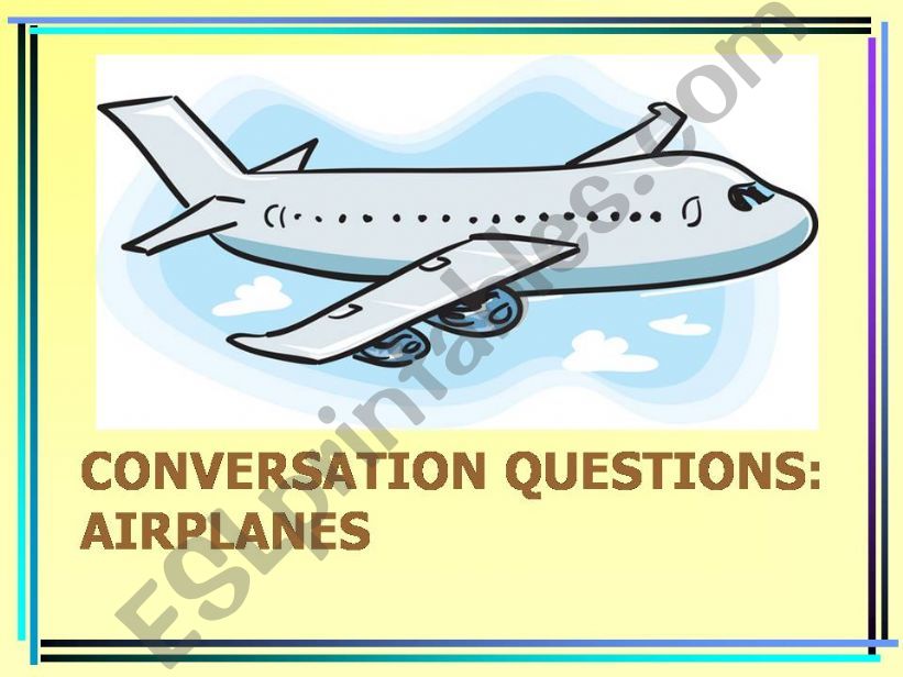 Airplanes powerpoint