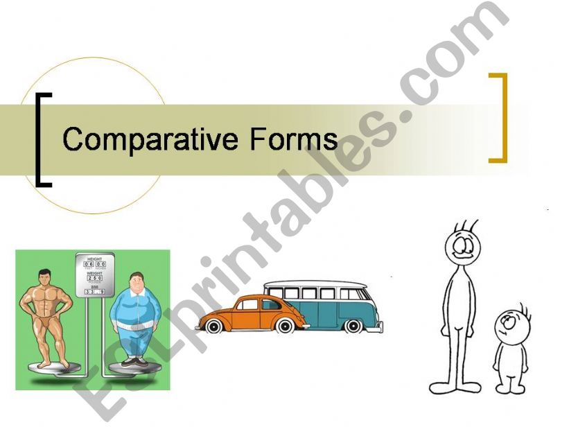 Comparative Form powerpoint