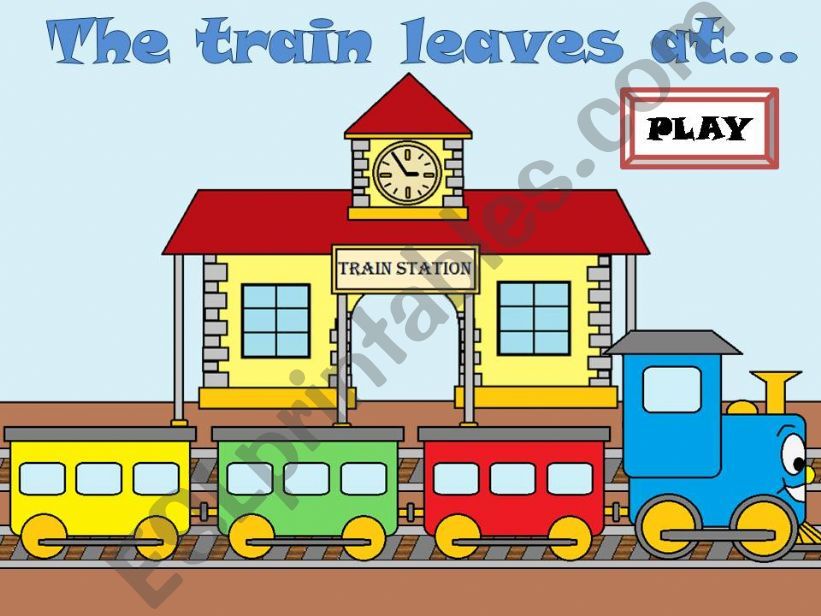 THE TRAIN LEAVES AT... -Part 1-
