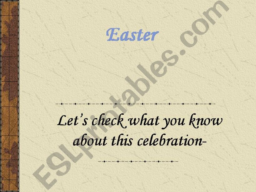 easter powerpoint