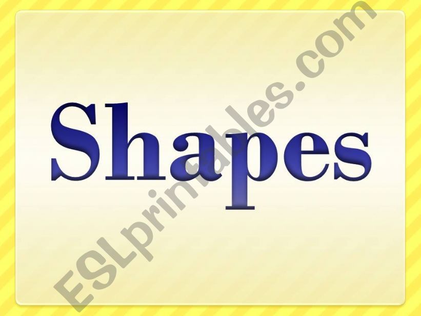 Shapes powerpoint