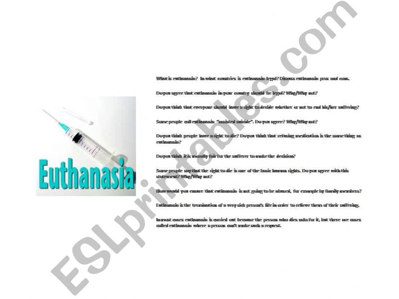 Authanasia lesson plan powerpoint