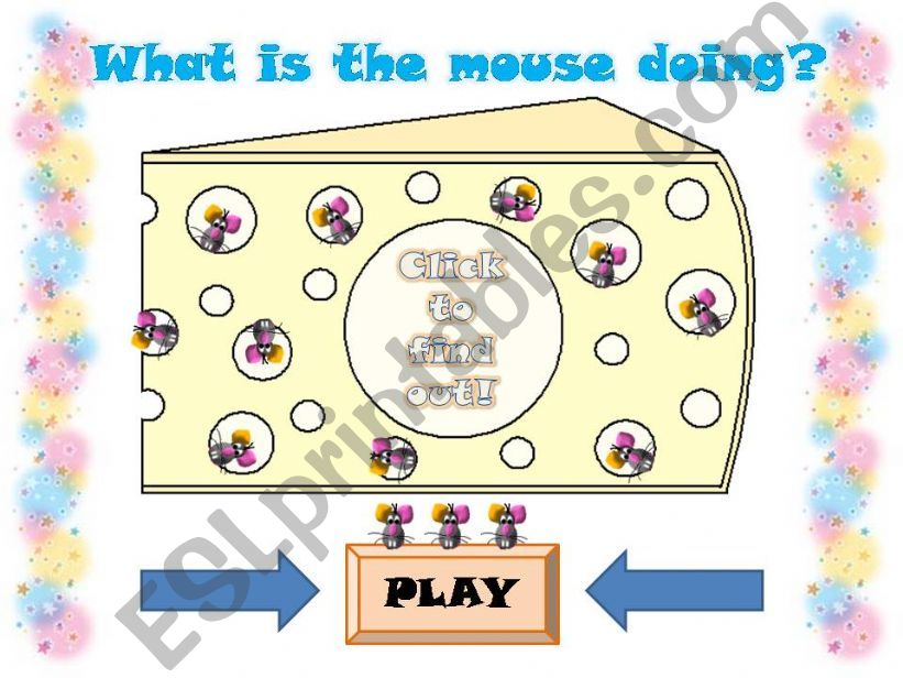 WHAT IS THE MOUSE DOING? - Part 1 -