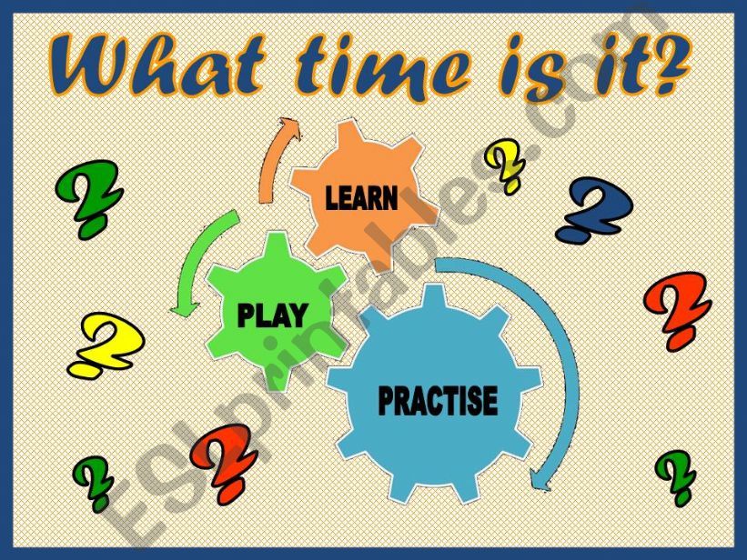 TELLING THE TIME - LEARN AND PLAY