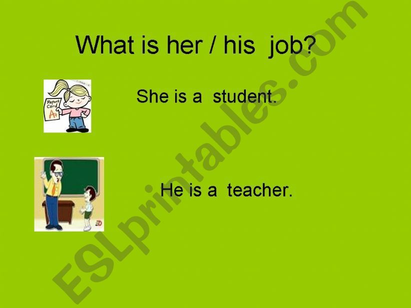 Jobs - Part I powerpoint