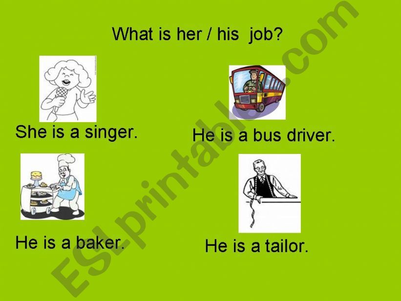 Jobs - part II powerpoint