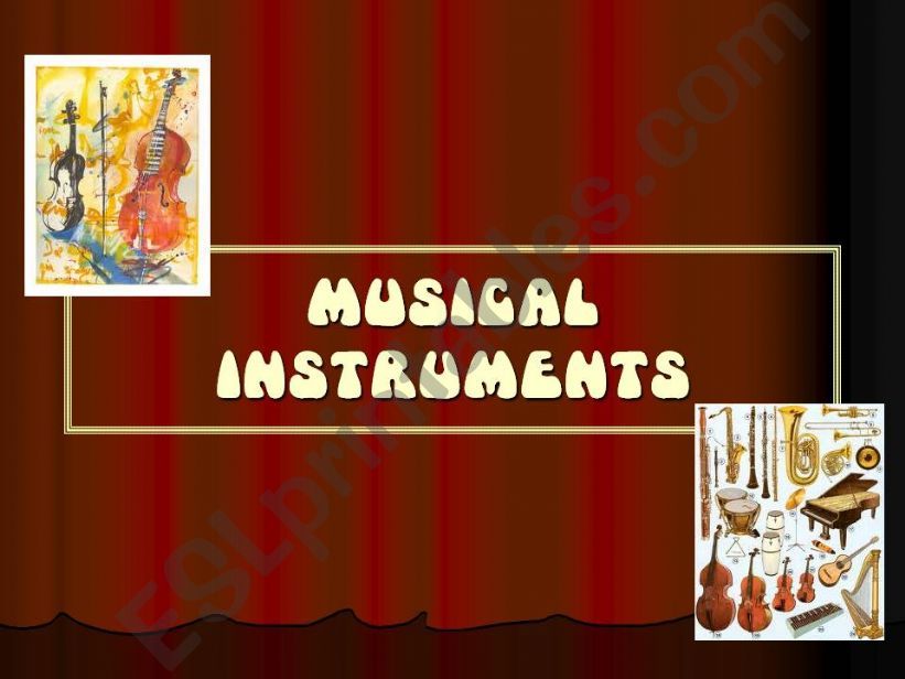 Musical Instruments powerpoint