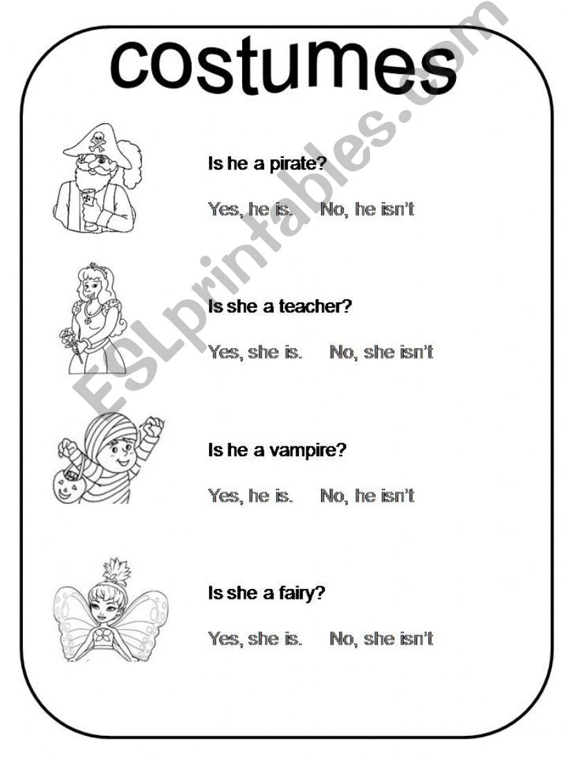 Costumes powerpoint