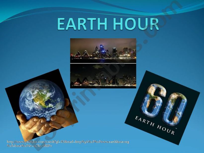 Earth Hour powerpoint
