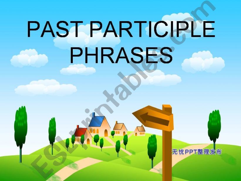 Past Participles powerpoint