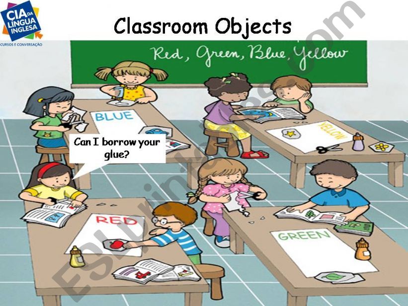 classroom objects powerpoint