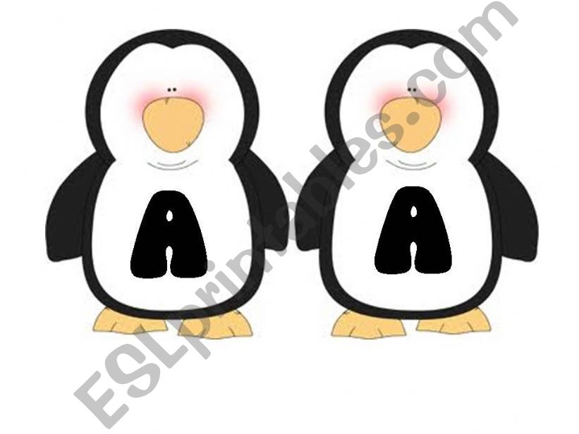Alphabet Penguin powerpoint