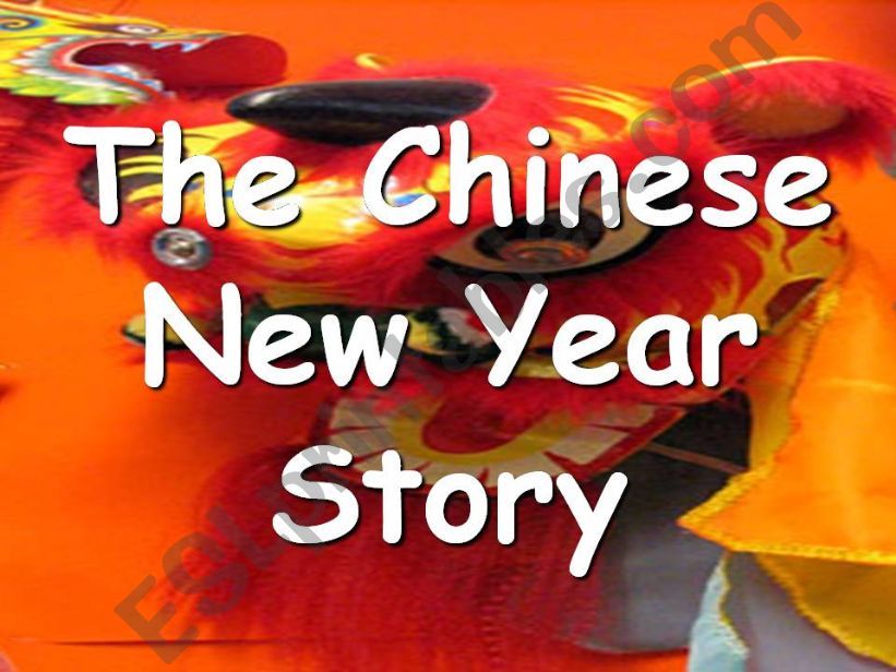 chinese new year story nian powerpoint