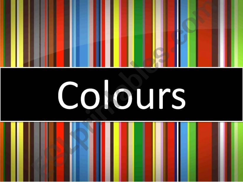 Colours powerpoint