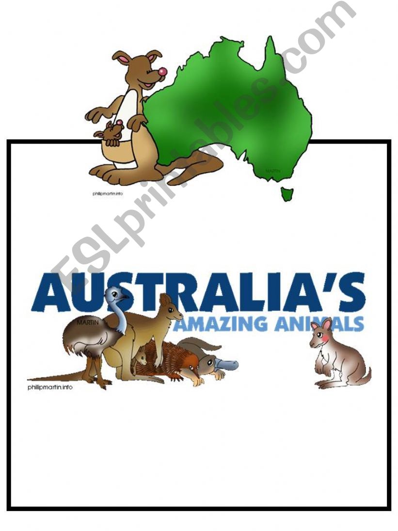 Australias Amazing Animals powerpoint