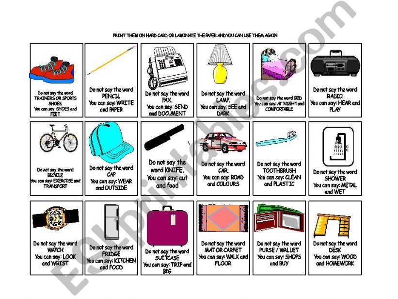 Adverbs of Frequency Card game- Too big to load as a worksheet sorry