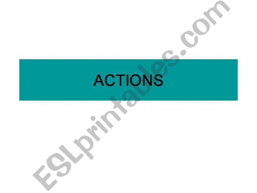 Action verbs powerpoint