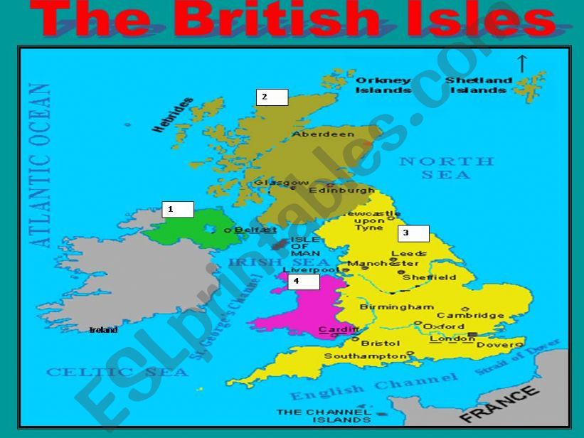 English Speaking Countries - The United Kingdom
