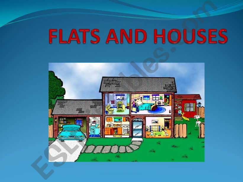 FLATS AND HOUSES powerpoint