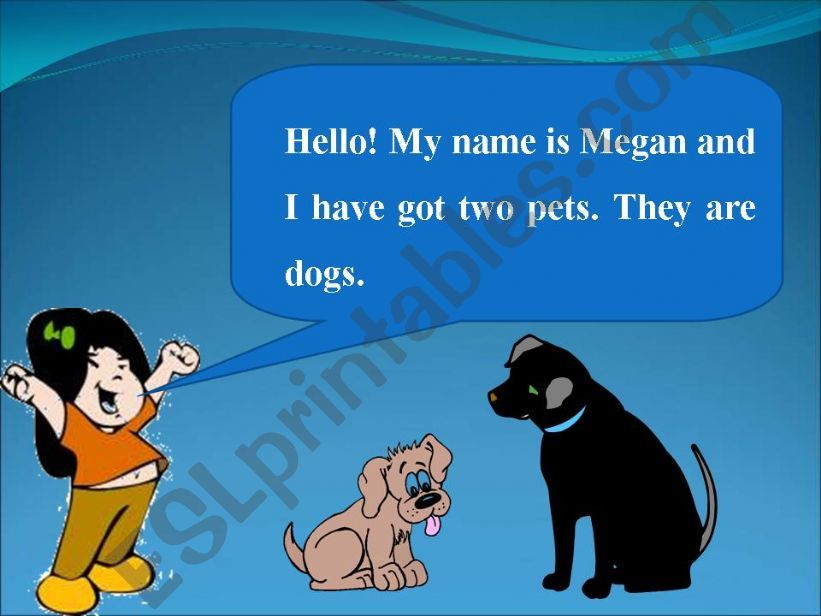 DESCRIBING PETS powerpoint