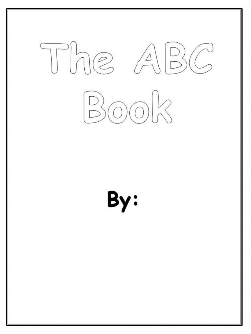 The Alphabet Book powerpoint