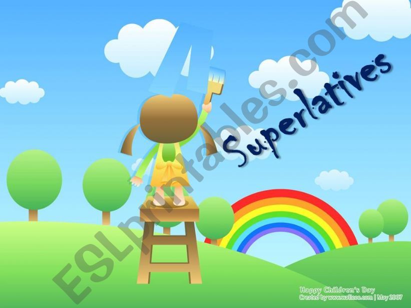 Superlatives  powerpoint