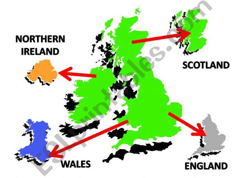 UK flags powerpoint