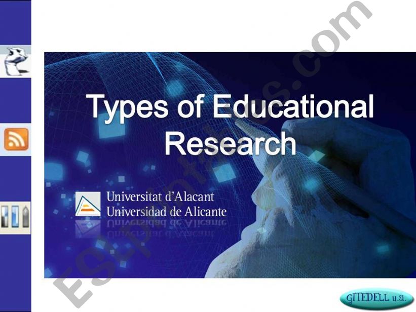 Types of Educational Research powerpoint