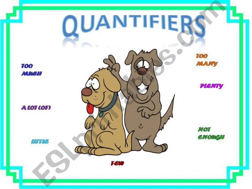 Quantifiers powerpoint