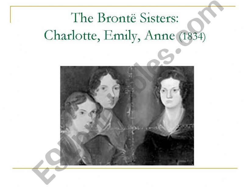 The Bronte sisters and Jane Eyre