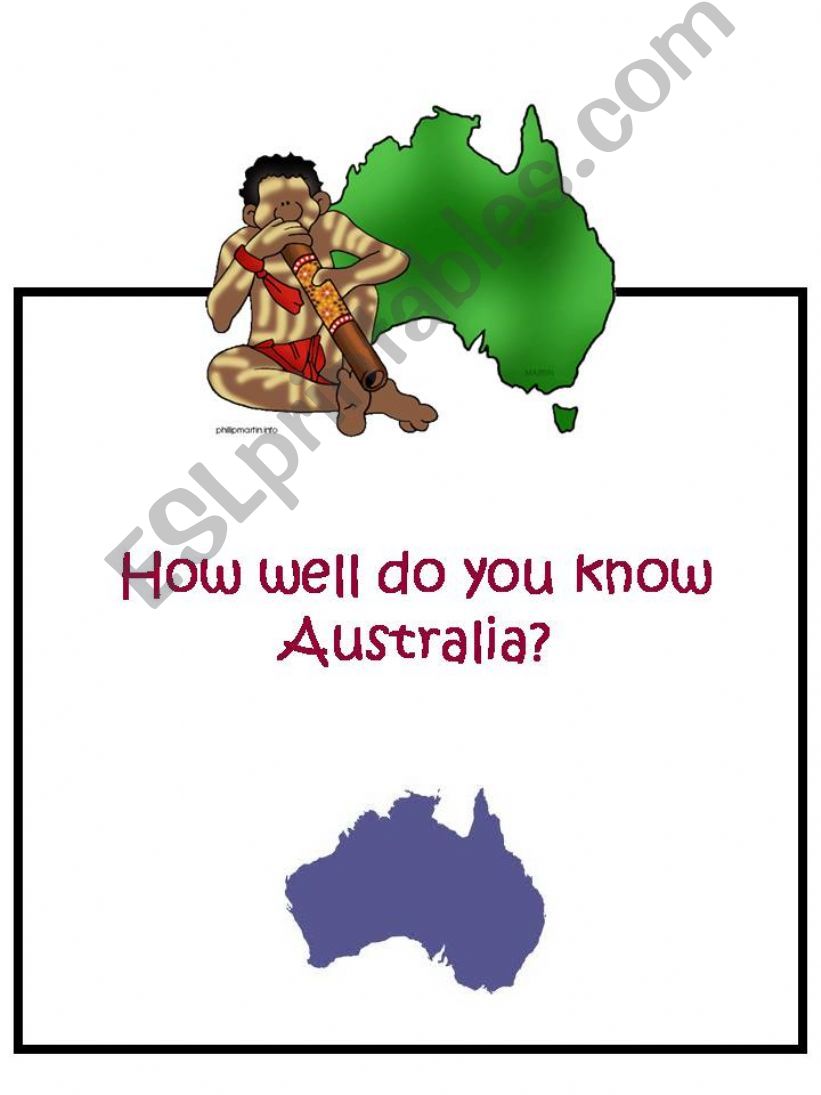 How well do you know Australia?  Quiz 2