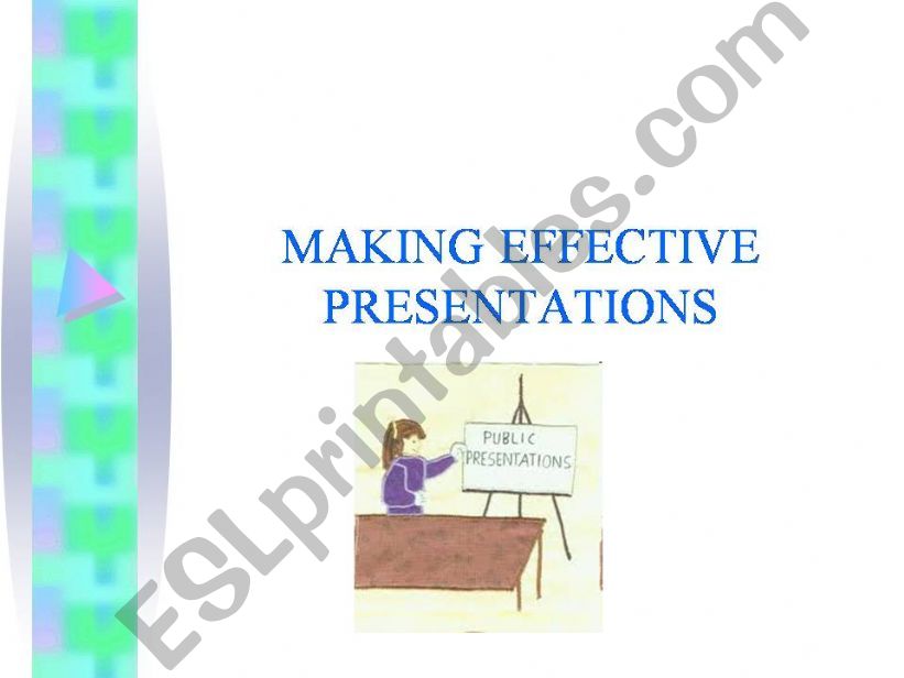 making effective presentations