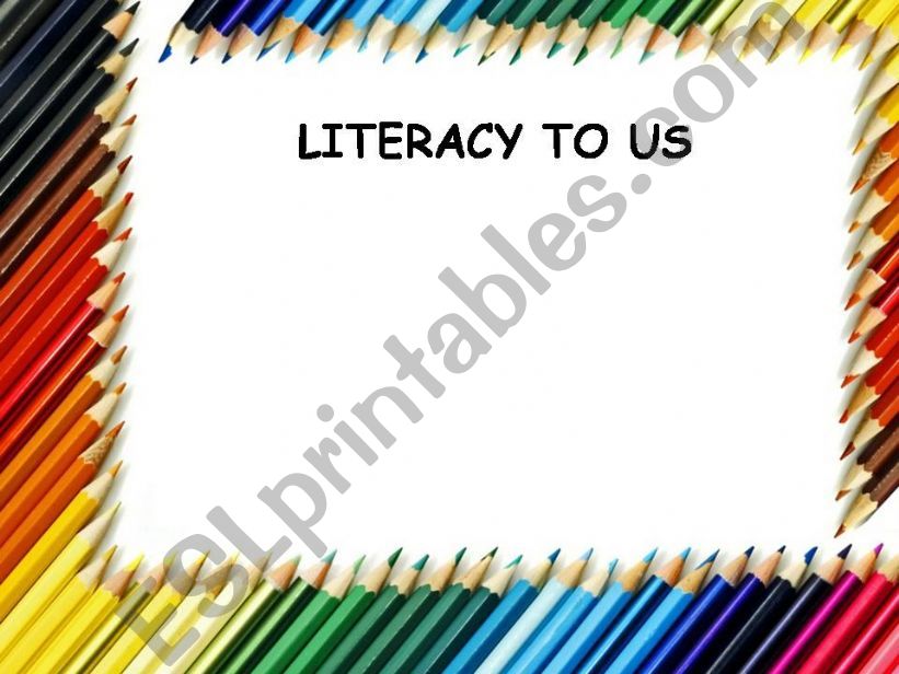 International Literacy Day powerpoint
