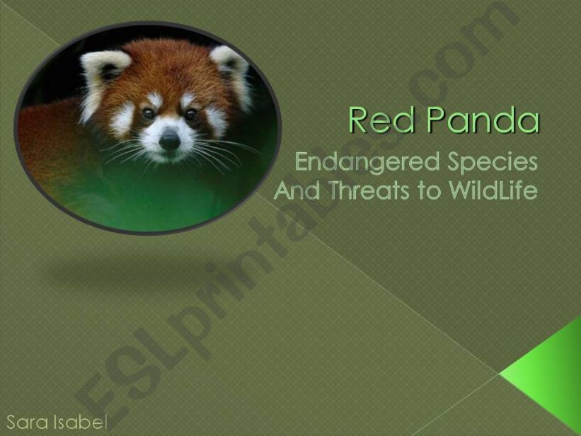 Endangered Species powerpoint