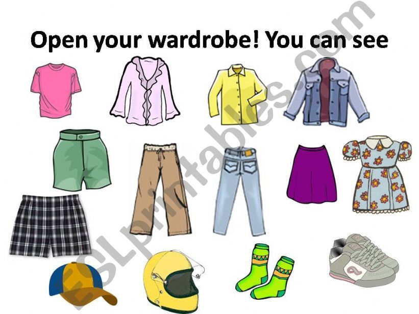 Clothes powerpoint