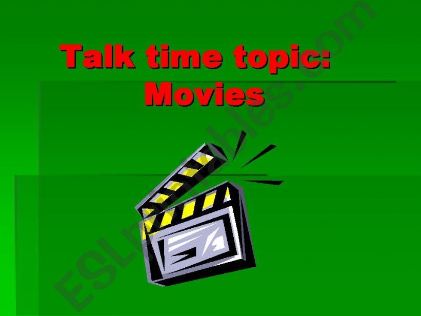 MOVIES powerpoint