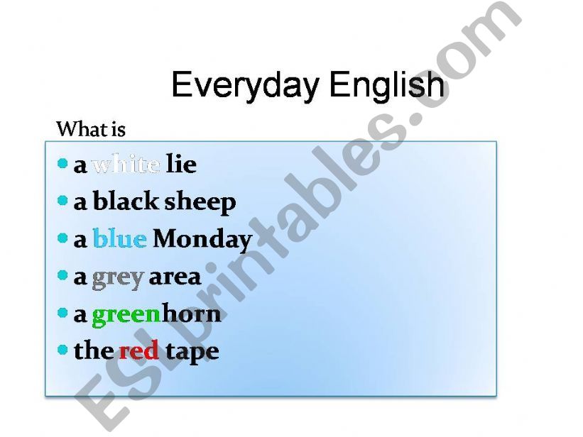 Funny vocab. powerpoint