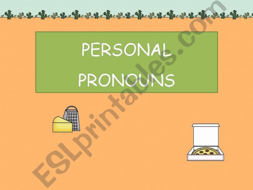 Personal Pronouns Presentation